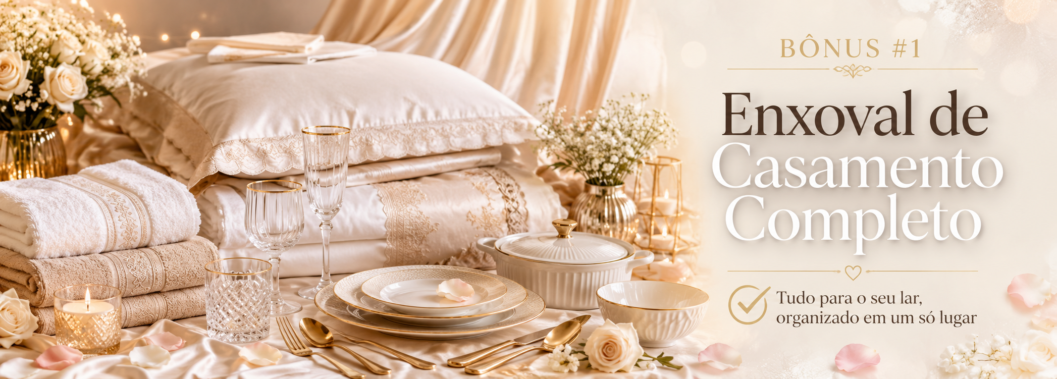 Bônus 1: Enxoval de Casamento Completo